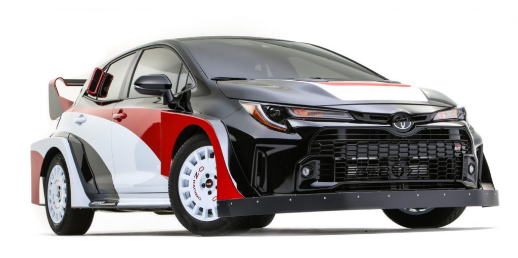 Toyota Unveils Tremendously Cool GR Corolla Rally Concept